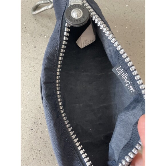 Kipling School Pencil Case Black Organizer with Zipper Closure Cosmetic pouch - Picture 6 of 6